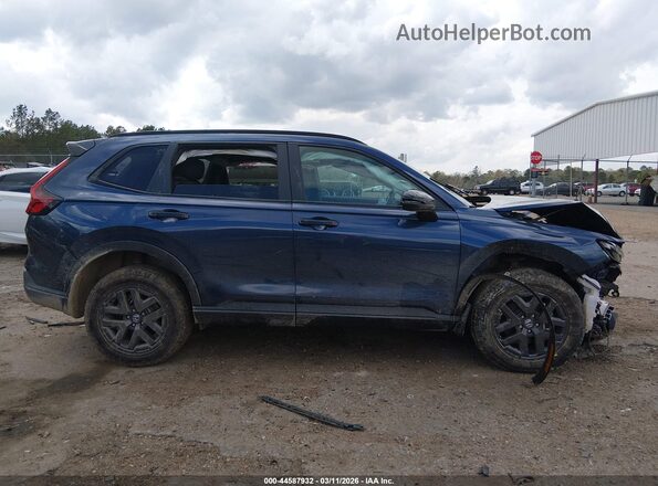 7FARS6H66TE019739 2026 HONDA CR-V HYBRID Синий Панорамный вид салона 360°
