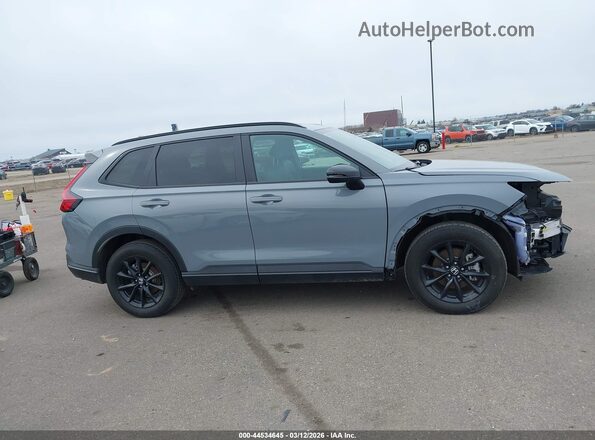 7FARS6H80TE001528 2026 HONDA CR-V HYBRID Серый Вид задней части салона