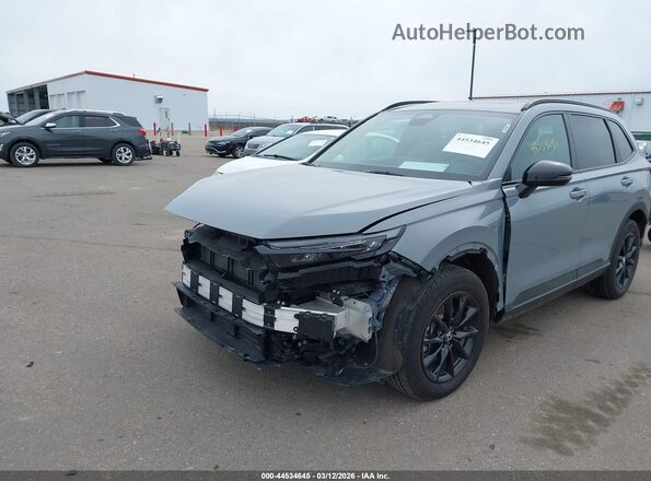 7FARS6H80TE001528 2026 HONDA CR-V HYBRID Серый Вид спереди