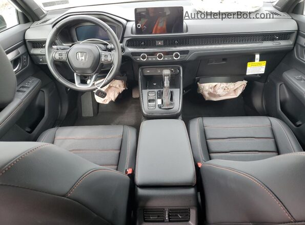 7FARS6H81TE041892 2026 HONDA CR-V Белый Вид панели приборов