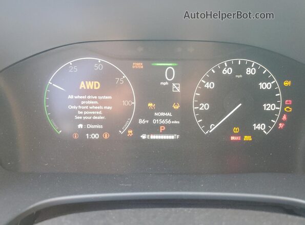 7FARS6H82RE018209 2024 HONDA CR-V White ხელსაწყოთა პანელის ხედი