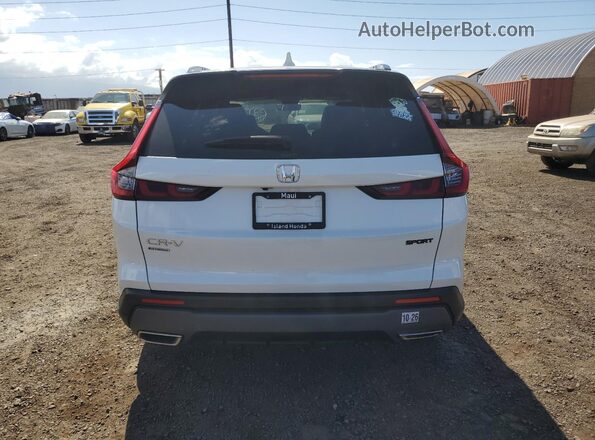 7FARS6H82RE018209 2024 HONDA CR-V White უკანა ხედი