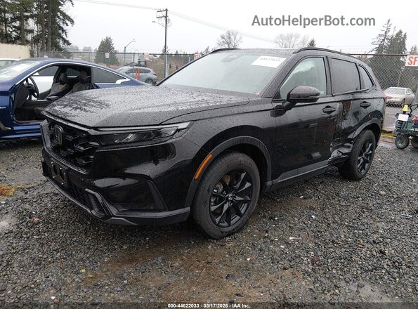 7FARS6H82TE067837 2026 HONDA CR-V HYBRID Черный Передняя левая четверть