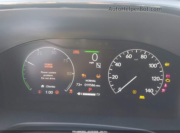 7FARS6H83RE030966 2024 HONDA CR-V HYBRID Синий Вид задних сидений