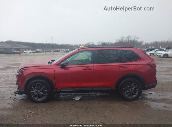 7FARS6H83TE062808 2026 HONDA CR-V HYBRID Red Widok wnętrza 360 stopni