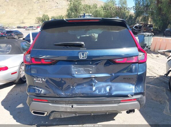 7FARS6H84RE044911 2024 HONDA CR-V HYBRID Синий 