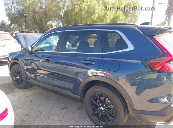 7FARS6H84RE044911 2024 HONDA CR-V HYBRID Синий Панорамный вид салона 360°