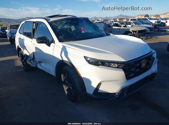 7FARS6H85TE031995 2026 HONDA CR-V HYBRID White Przód prawy