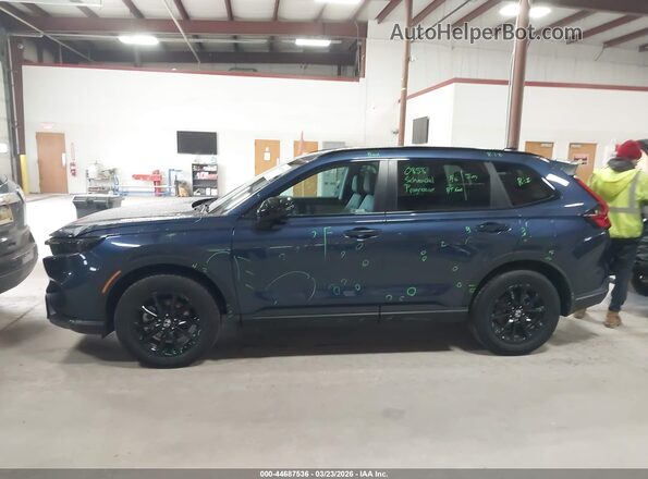 7FARS6H88TE027892 2026 HONDA CR-V HYBRID Dark Blue Панорамный вид салона 360°