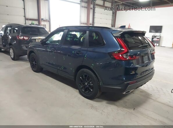7FARS6H88TE027892 2026 HONDA CR-V HYBRID Dark Blue Задняя левая четверть