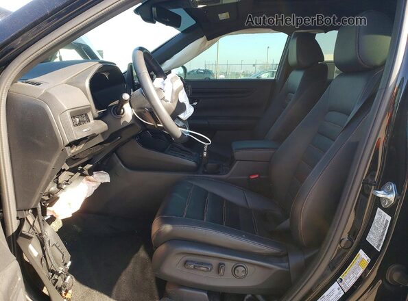 7FARS6H89SE013255 2025 HONDA CR-V Черный Вид салона спереди