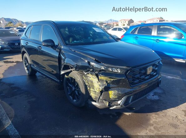 7FARS6H89SE018133 2025 HONDA CR-V HYBRID Черный Передняя правая четверть