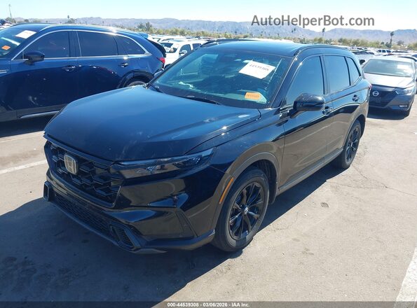 7FARS6H89SE018133 2025 HONDA CR-V HYBRID Черный Передняя левая четверть