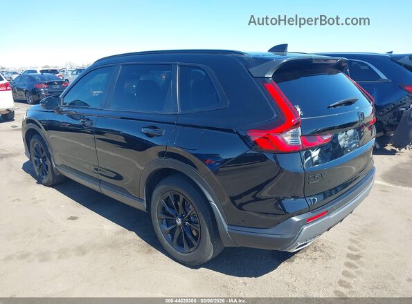 7FARS6H89SE018133 2025 HONDA CR-V HYBRID Черный Задняя левая четверть