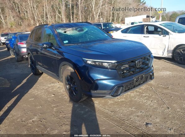 7FARS6H89TE035869 2026 HONDA CR-V HYBRID Синий Передняя правая четверть