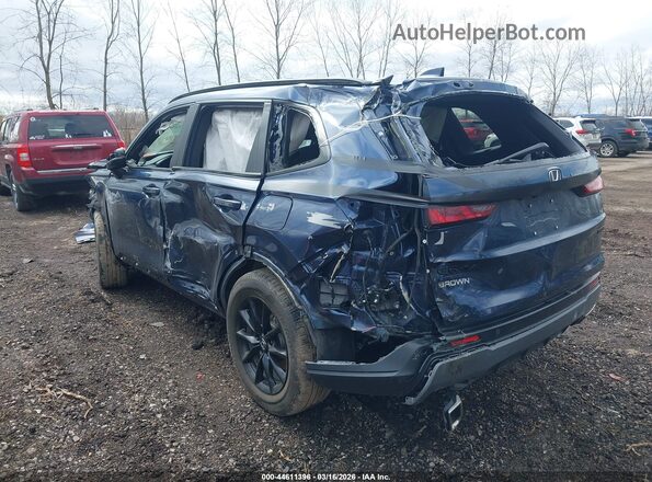 7FARS6H8XTE030132 2026 HONDA CR-V HYBRID Синий Задняя левая четверть