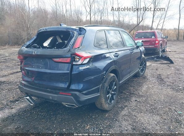 7FARS6H8XTE030132 2026 HONDA CR-V HYBRID Синий Задняя правая четверть