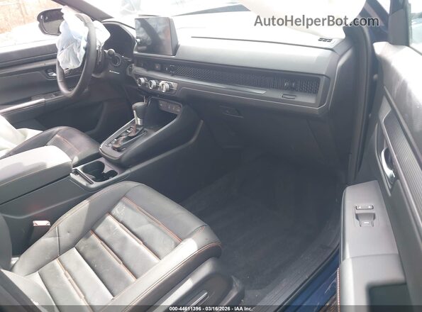 7FARS6H8XTE030132 2026 HONDA CR-V HYBRID Синий Вид салона спереди