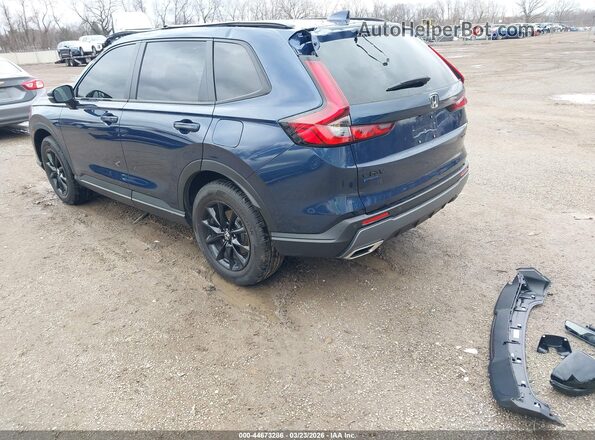 7FARS6H8XTE091335 2026 HONDA CR-V HYBRID Синий Задняя левая четверть