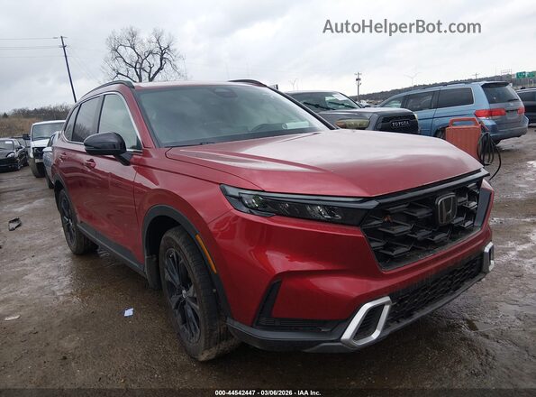 7FARS6H93RE062888 2024 HONDA CR-V HYBRID Красный Передняя правая четверть