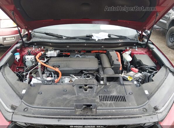 7FARS6H93RE062888 2024 HONDA CR-V HYBRID Красный Вид сзади