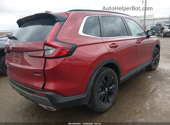 7FARS6H93RE062888 2024 HONDA CR-V HYBRID Красный Задняя правая четверть
