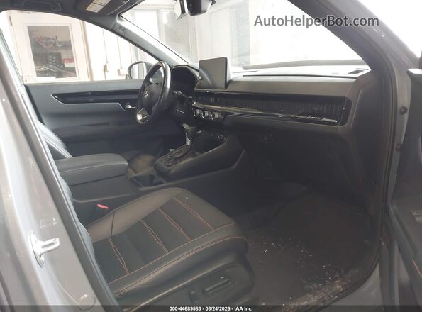 7FARS6H95RE050564 2024 HONDA CR-V HYBRID Серый Вид салона спереди