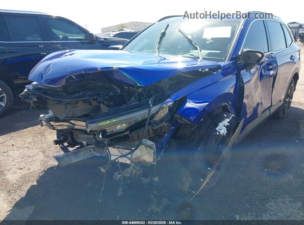 7FARS6H97PE022150 2023 HONDA CR-V HYBRID Blue Widok z przodu