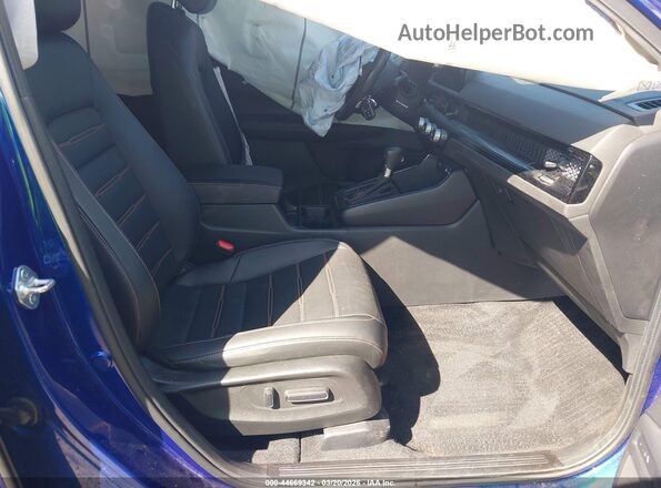 7FARS6H97PE022150 2023 HONDA CR-V HYBRID Blue Widok wnętrza z przodu
