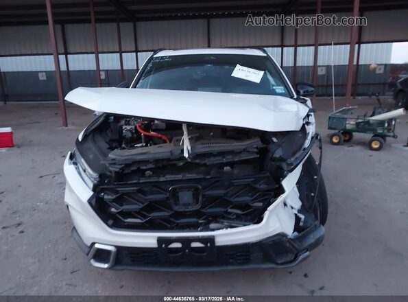 7FARS6H97TE022207 2026 HONDA CR-V HYBRID White Widok zestawu wskaźników