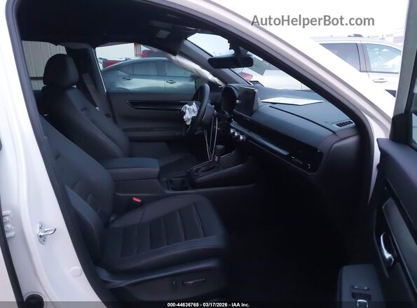 7FARS6H97TE022207 2026 HONDA CR-V HYBRID White Widok wnętrza z przodu