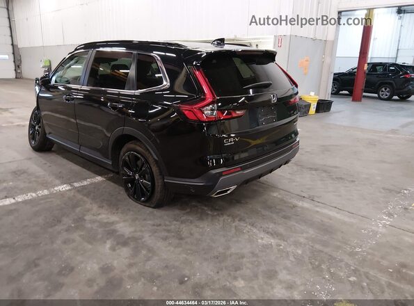 7FARS6H99SE039606 2025 HONDA CR-V HYBRID Черный Задняя левая четверть