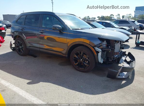 7FARS6H99TE046637 2026 HONDA CR-V HYBRID Серый Передняя правая четверть