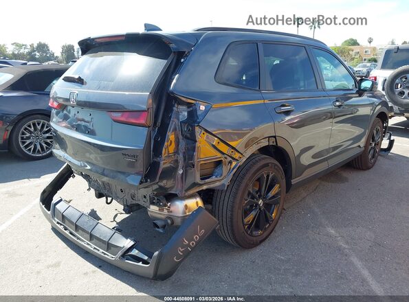 7FARS6H99TE046637 2026 HONDA CR-V HYBRID Серый Задняя правая четверть