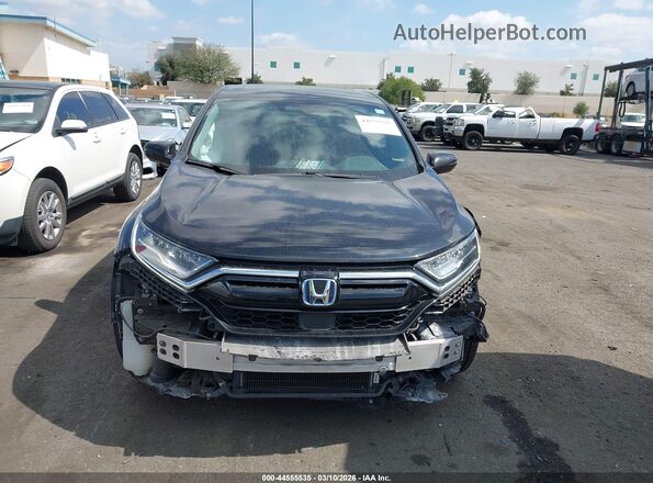 7FART6H5XLE025662 2020 HONDA CR-V HYBRID Gray Вид задньої частини салону