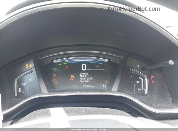 7FART6H5XLE025662 2020 HONDA CR-V HYBRID Gray Вид задніх сидінь