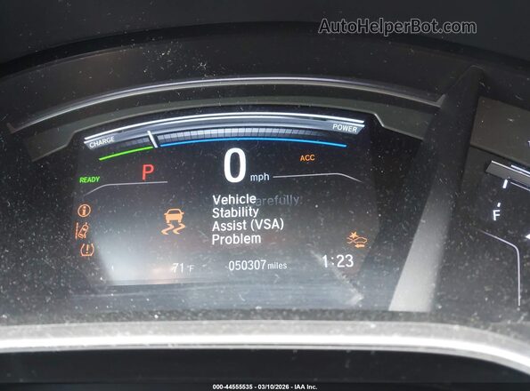7FART6H5XLE025662 2020 HONDA CR-V HYBRID Gray 