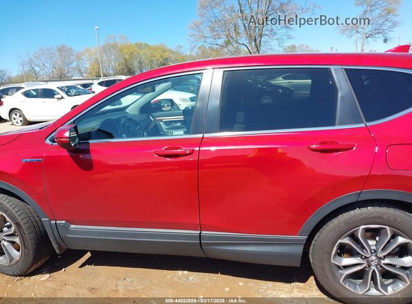 7FART6H80ME036861 2021 HONDA CR-V HYBRID Red სალონის 360-გრადუსიანი ხედი