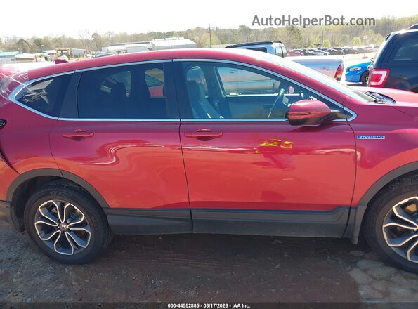 7FART6H80ME036861 2021 HONDA CR-V HYBRID Red უკანა სალონის ხედი