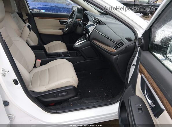 7FART6H87ME012203 2021 HONDA CR-V HYBRID Белый Вид салона спереди