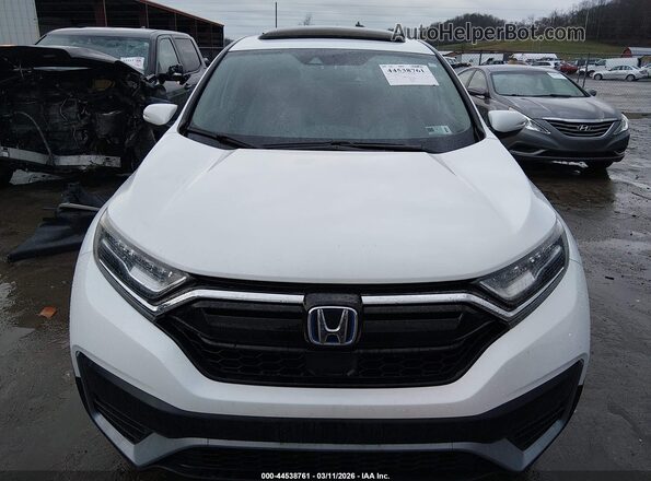 7FART6H87ME012203 2021 HONDA CR-V HYBRID Белый Вид задней части салона