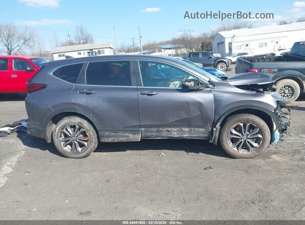 7FART6H88LE018980 2020 HONDA CR-V HYBRID Gray Vista interior trasera