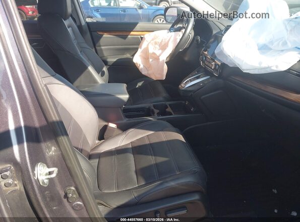 7FART6H88LE018980 2020 HONDA CR-V HYBRID Gray Vista interior delantera