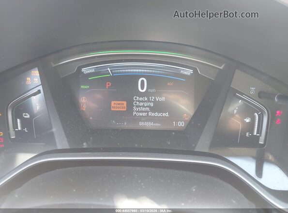 7FART6H88LE018980 2020 HONDA CR-V HYBRID Gray Vista de los asientos traseros