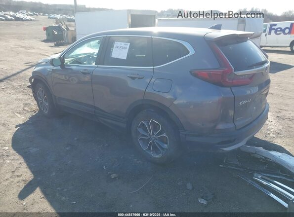 7FART6H88LE018980 2020 HONDA CR-V HYBRID Gray Trasero izquierdo