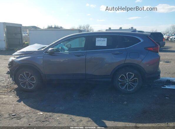 7FART6H88LE018980 2020 HONDA CR-V HYBRID Gray Vista interior de 360 grados