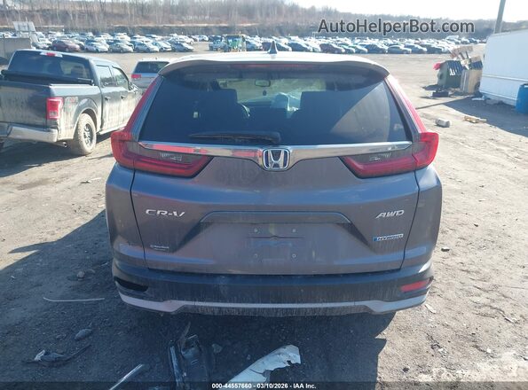 7FART6H88LE018980 2020 HONDA CR-V HYBRID Gray 