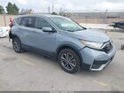 2021 Honda Cr-v Hybrid Ex-l Blue vin: 7FART6H88ME002912