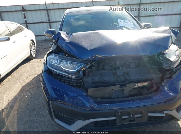 7FART6H8XLE005373 2020 HONDA CR-V HYBRID Blue Вид спереду