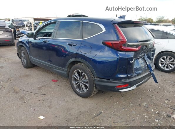 7FART6H8XLE005373 2020 HONDA CR-V HYBRID Blue Задня ліва чверть